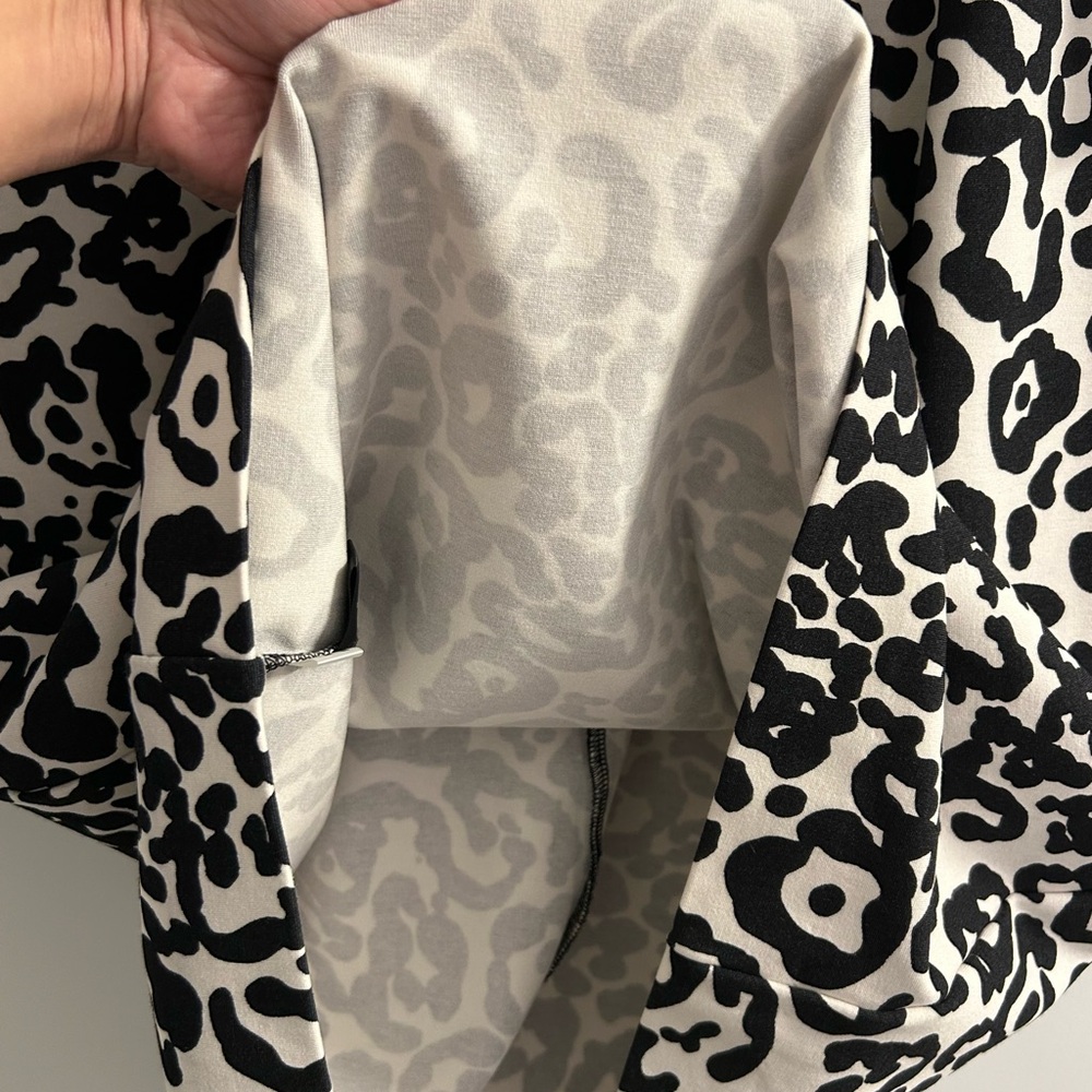 Ann Taylor 3/4 Length Sleeve Animal Print Dress Size 12 - Picture 4 of 14
